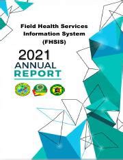 Field Health Services Information System Manual.